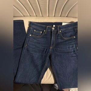Rag & Bone Deep Indigo Skinny Jeans